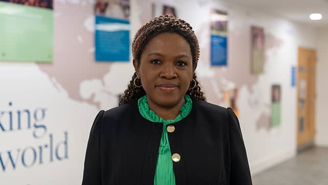A headshot of Professor Pamela Ugwudike